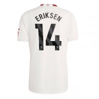 Koszulka piłkarska Manchester United Christian Eriksen #14 Strój Trzeci 2023-24 tanio Krótki Rękaw